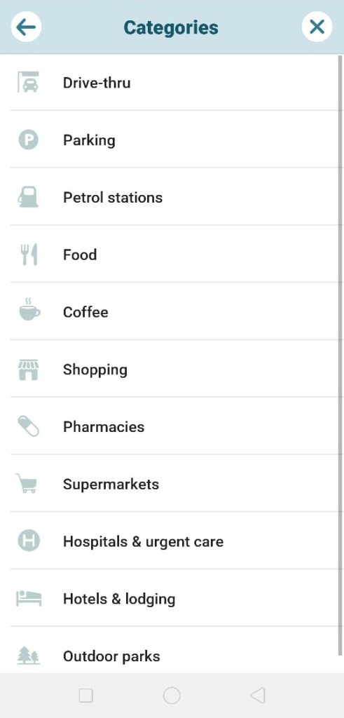 Waze categories useful driving app